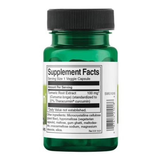Swanson Theracurmin 100mg High Absorption Capsules 30 Capsules