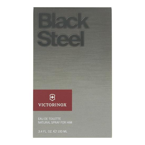Victorinox Black Steel Eau De Toilette 100ml