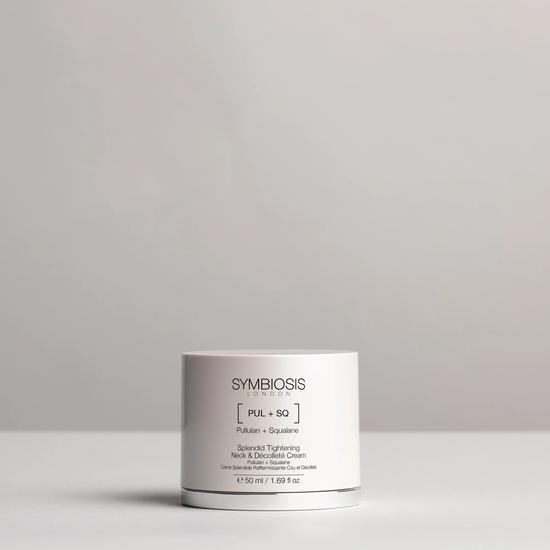 Symbiosis [Pullulan + Squalane] Splendid Tightening Neck & Decollete Cream