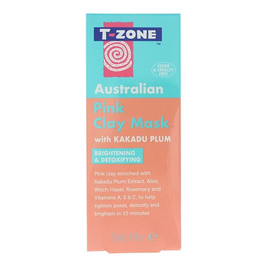 T Zone Australian Pink Clay Mask 125ml