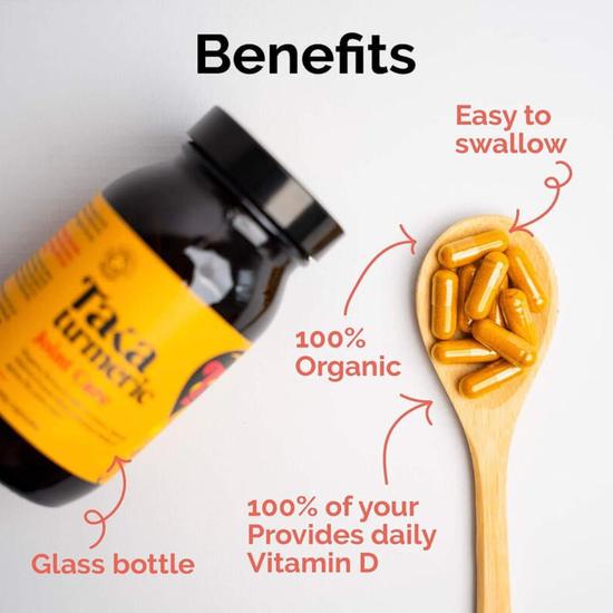 Taka Turmeric Organic Joint Care Capsules 90 Capsules