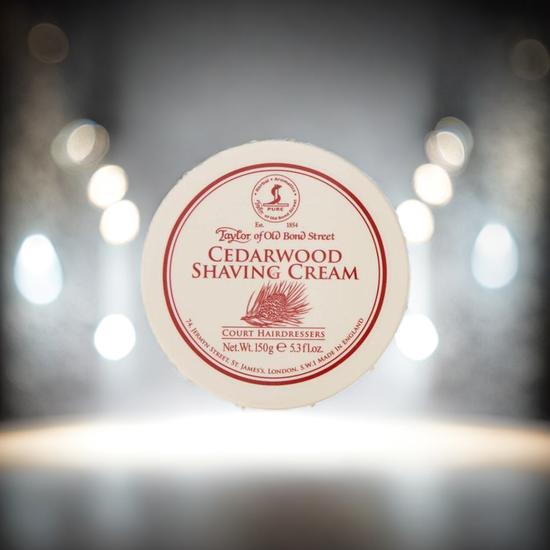 Taylor of Old Bond Street Cedarwood Shaving Cream 150g