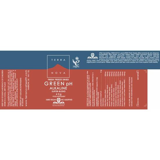Terranova Green pH Alkaline Super-Blend Powder 40g