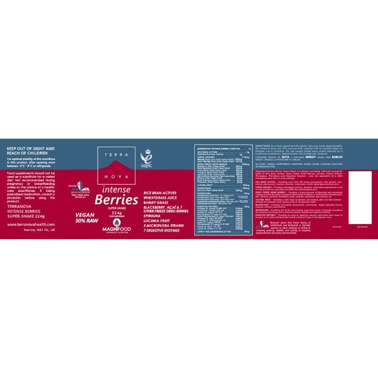 Terranova Intense Berries Super-Shake Powder 224g