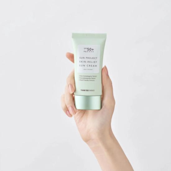 Thank You Farmer Sun Project Skin Relief Sun Cream SPF 50+ 50ml