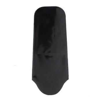 The Art of Shaving Horn Moustache Comb Black Suedine 1pc