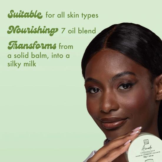The Beauty Crop Avocado Refillable Cleansing Balm