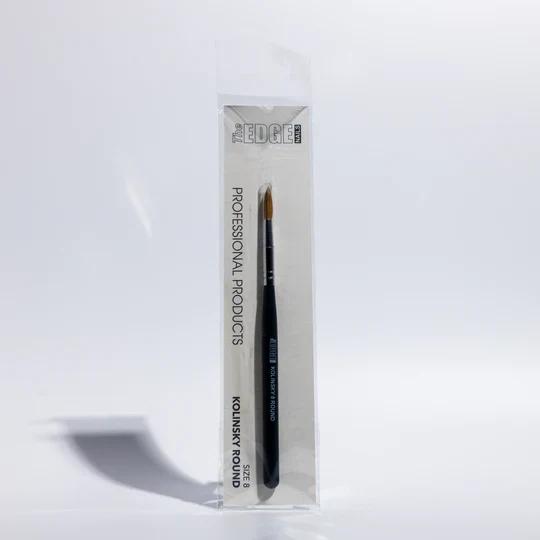 The Edge Nails Kolinsky Round Acrylic Brush 6