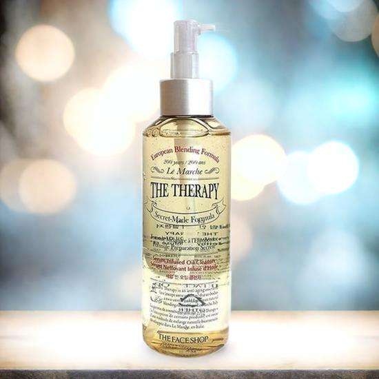 The Face Shop The Therapy Serum Infused Oil Cleanser 225ml