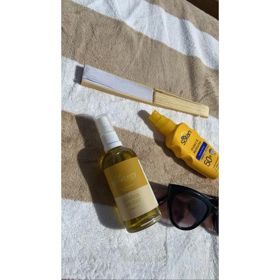 The Glowcery Golden Nectar Nourishing Body Oil