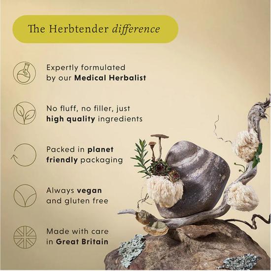 The Herbtender Calm & Collected Capsules 60 Capsules