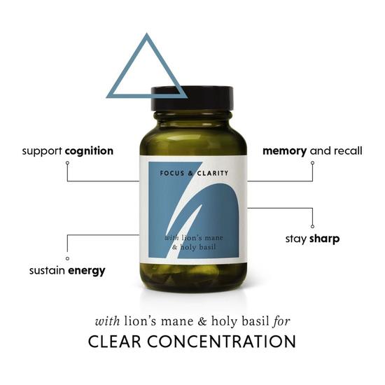 The Herbtender Focus & Clarity Capsules 60 Capsules