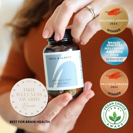The Herbtender Focus & Clarity Capsules 60 Capsules