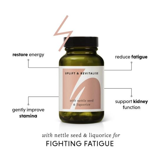 The Herbtender Uplift & Revialise Capsules 60 Capsules