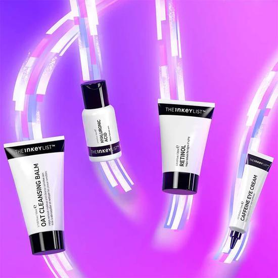 The INKEY List Winter Skin 101 Cleansing Balm + Hyaluronic Acid + Retinol + Eye Cream
