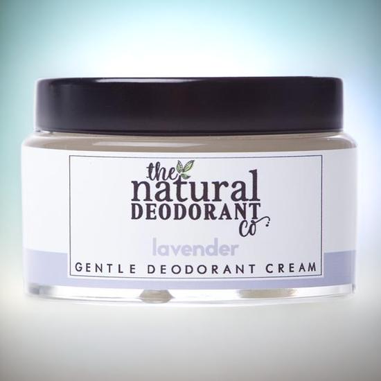 The Natural Deodorant Co Gentle Deodorant Cream Lavender 55g