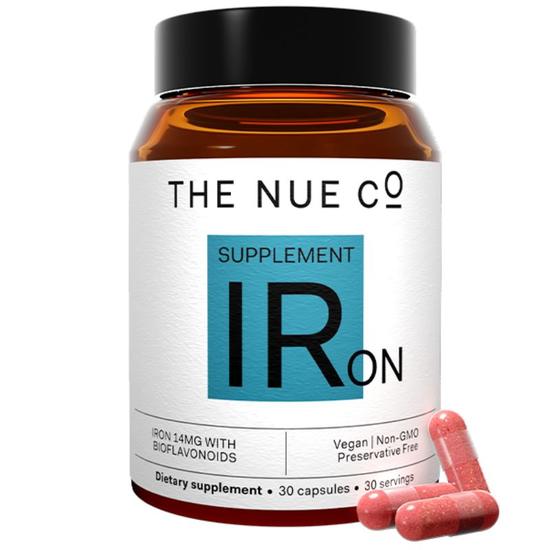 The Nue Co. Iron Capsules 30 Capsules