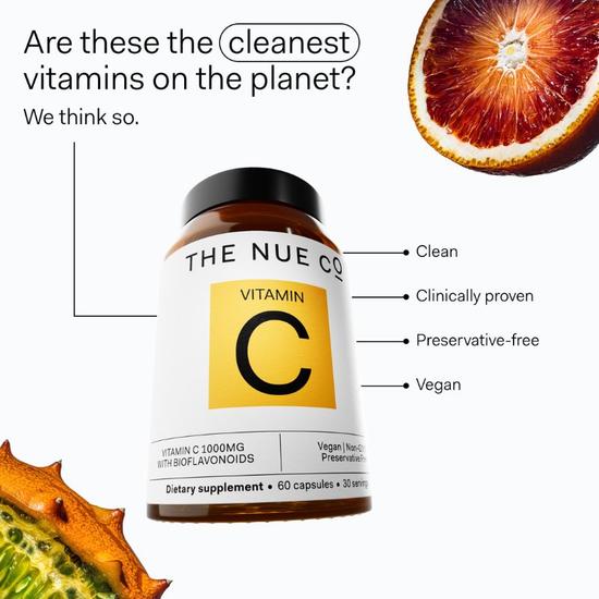 The Nue Co. Vitamin C Capsules 60 Capsules