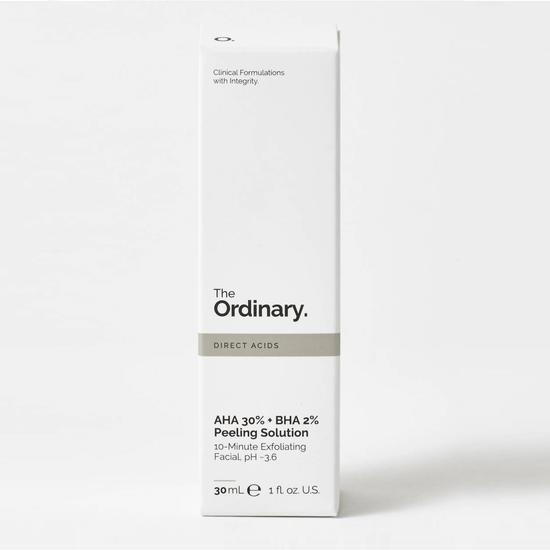 The Ordinary AHA 30% + BHA 2% Peeling Solution Combined Solution. Extraordinary Exfoliation