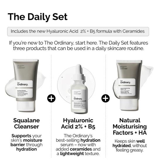The Ordinary The Daily Set Skin Care Gift Set