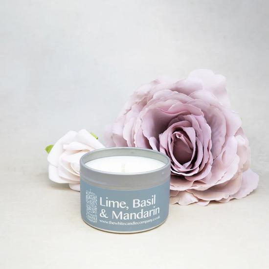 The White Candle Company Candle Lime, Basil & Mandarin The White Candle Company