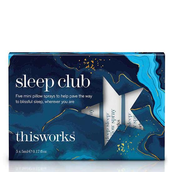 This Works Sleep Club Set 5 x deep sleep pillow sprays
