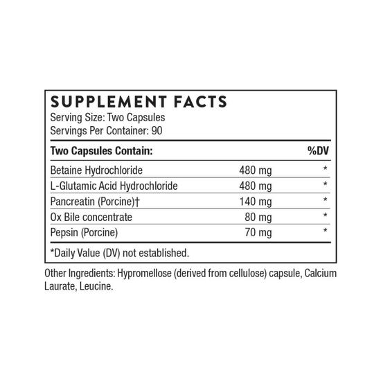 Thorne Advanced Digestive Enzymes Capsules 180 Capsules