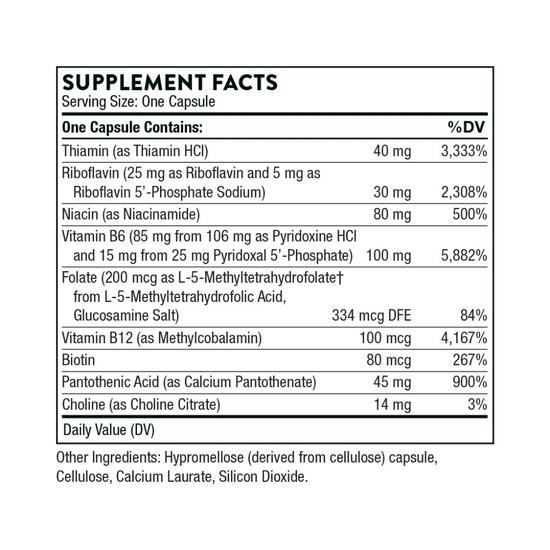 Thorne B Complex #6 Capsules 60 Capsules