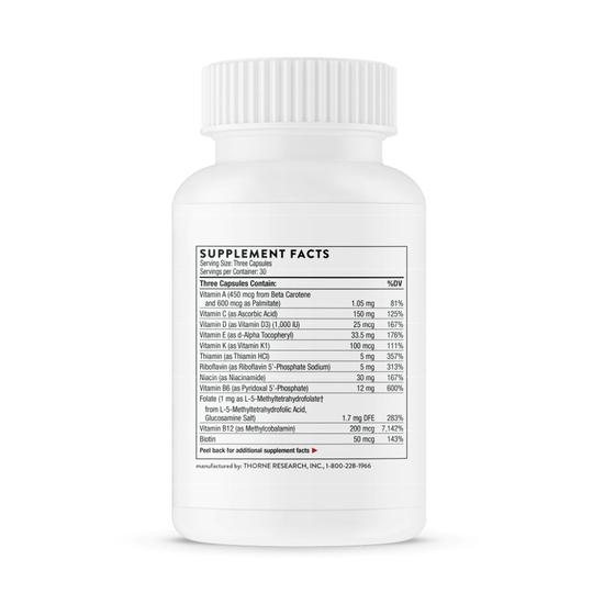Thorne Basic Prenatal Capsules 90 Capsules