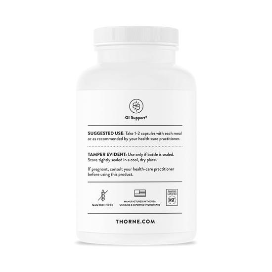 Thorne Betaine HCl/Pepsin Capsules 225 Capsules