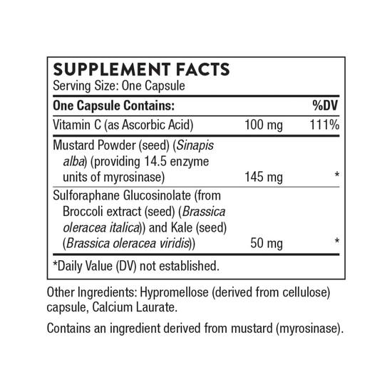 Thorne Broccoli Seed Extract Capsules 60 Capsules
