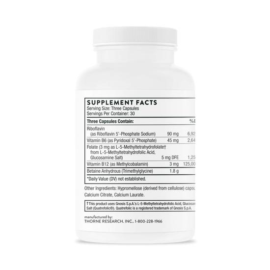 Thorne Methyl-Guard Plus Capsules 90 Capsules