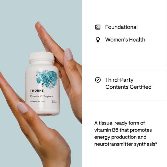 Thorne Pyridoxal-5-Phosphate Capsules 180 Capsules