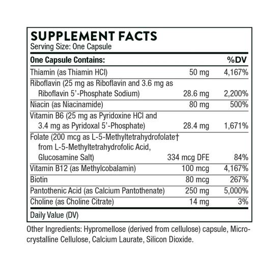 Thorne Stress B Complex Capsules 60 Capsules