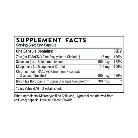 Thorne Trace Minerals Capsules 90 Capsules