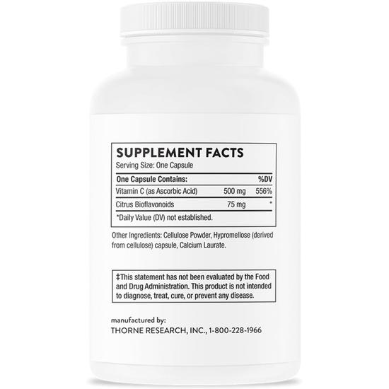 Thorne Vitamin C With Flavonoids Capsules 90 Capsules