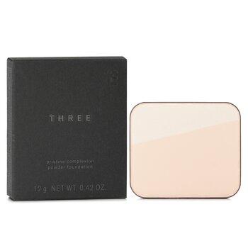 THREE Pristine Complexion Powder Foundation SPF 26 100