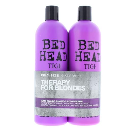 TIGI Bed Head Dumb Blonde Shampoo & Conditioner For Blonde Hair 2 x 750ml