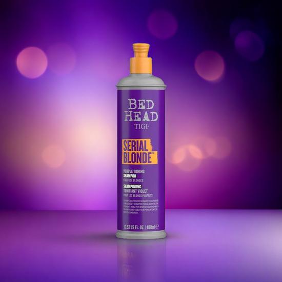 TIGI Bed Head Serial Blonde Purple Toning Shampoo 400ml