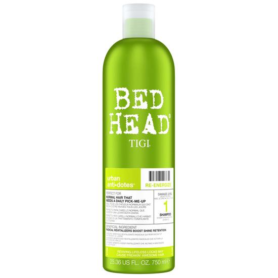 TIGI Bed Head Urban Antidotes Re Energise Tween Set: Shampoo & Conditioner 750ml