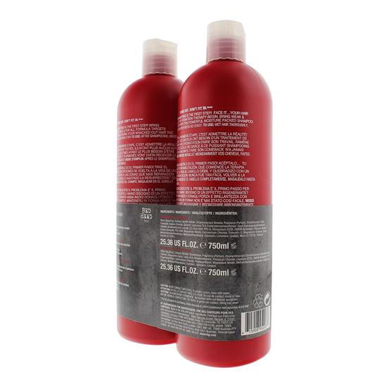 TIGI Bed Head Urban Antidotes Resurrection Tween Set: Shampoo & Conditioner 750ml