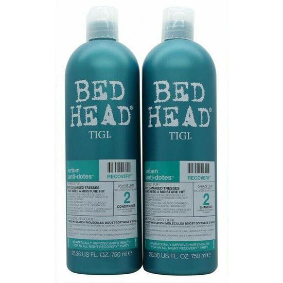 TIGI Duo Pack Bed Head Urban Antidotes Recovery Shampoo + Conditioner 2 x 750ml