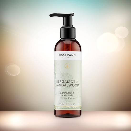 Tisserand Aromatherapy Bergamot & Sandalwood Comforting Hand Wash 195ml