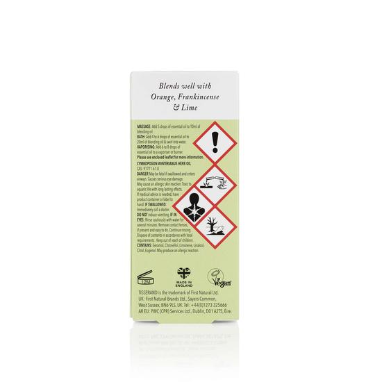 Tisserand Aromatherapy Citronella Organic Essential Oil 9ml