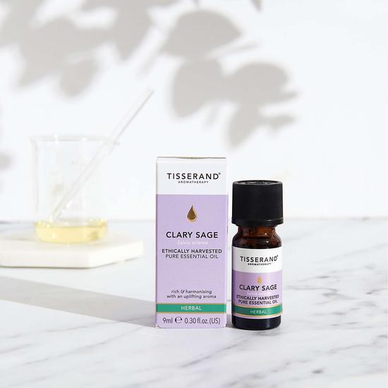 Tisserand Aromatherapy Pure Essential Oils Clary Sage Organic Essential Oil 9ml