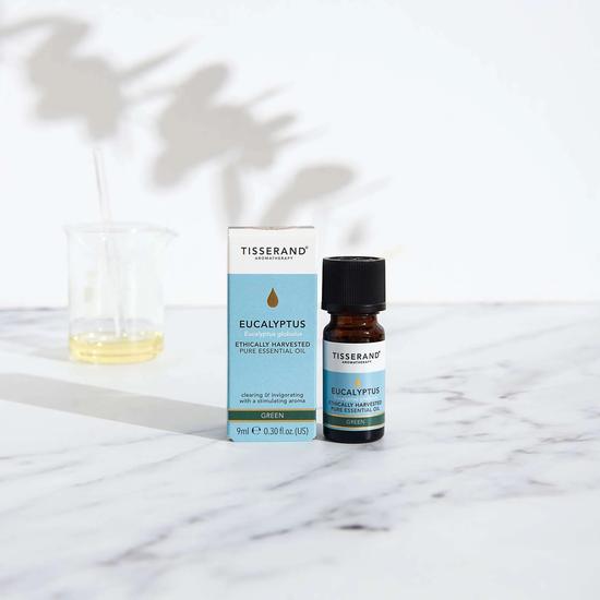 Tisserand Aromatherapy Pure Essential Oils Eucalyptus Organic Essential Oil 9ml