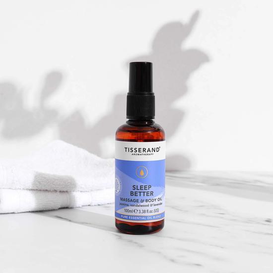 Tisserand Aromatherapy Sleep Better Massage & Body Oil 100ml