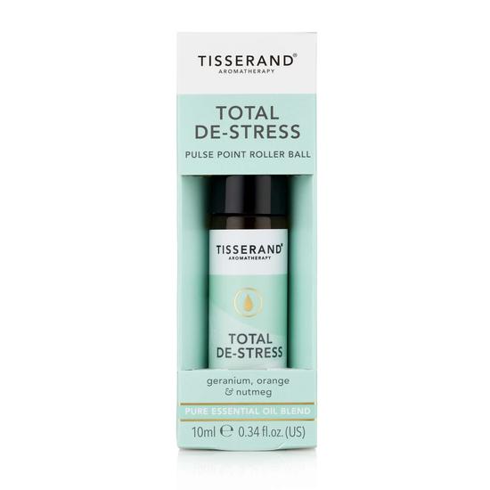 Tisserand Aromatherapy Total De-Stress Pulse Point Roller Ball 10ml