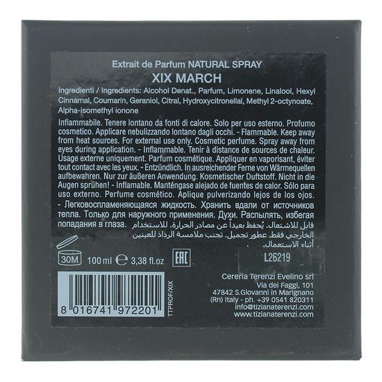 Tiziana Terenzi Xix March Extract De Parfum For 100ml