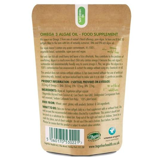 Together Health Omega 3 Softgels 30 Softgels